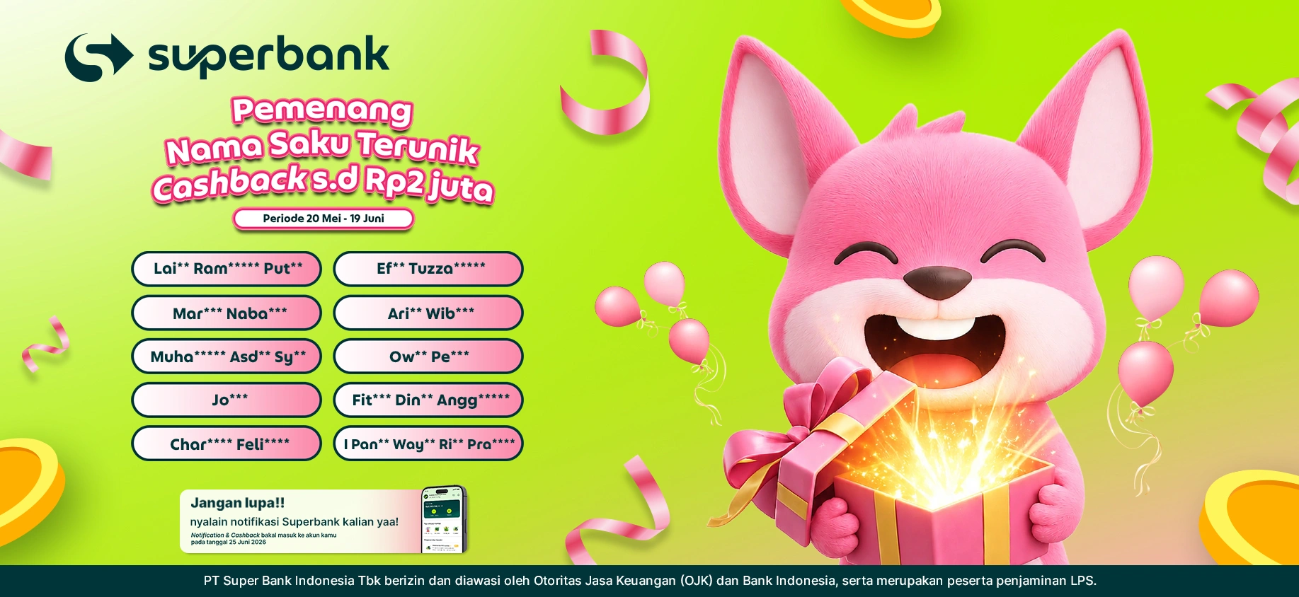 Saku Impian Jadi Rejeki